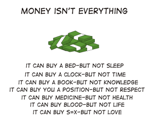 Money Isn't Anything 